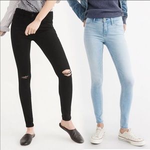 Abercrombie & Fitch Harper super skinny jeans